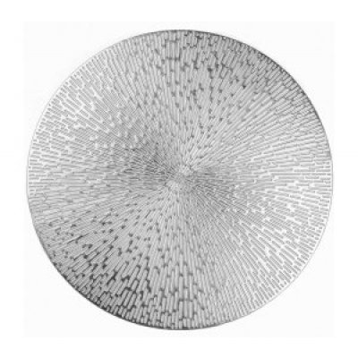individual de PVC plateado 1819