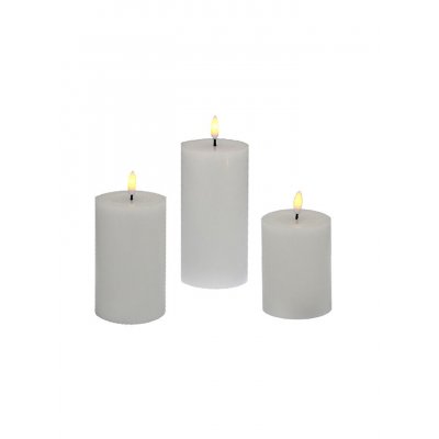 Vela 7.5*12.5  blanca 1421