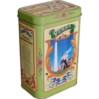 Lata yerba rect alta pico vertedor 