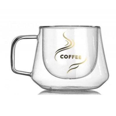 Vaso doble vidrio 220 ml 2962 golx