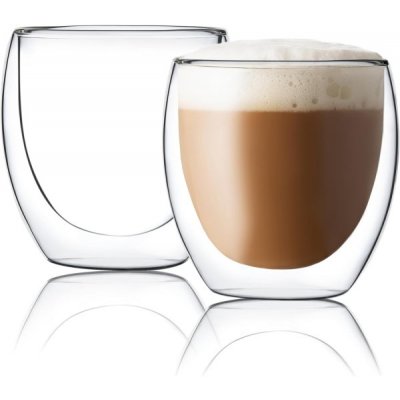 Vaso de vidrio doble 200ml 3046