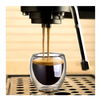 Vaso doble vidrio 80ml 3077