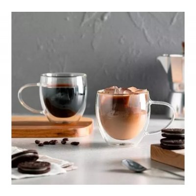Taza doble vidrio 150ml 3083