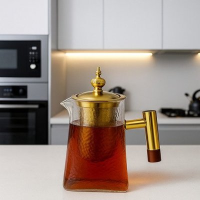 Tetera vidrio con infusor dore 750 ml 4070