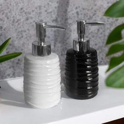 dispenser de jabon blanco 7393