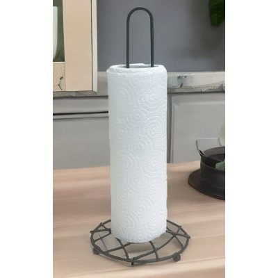 portarrollo de papel 31cm negro 7567