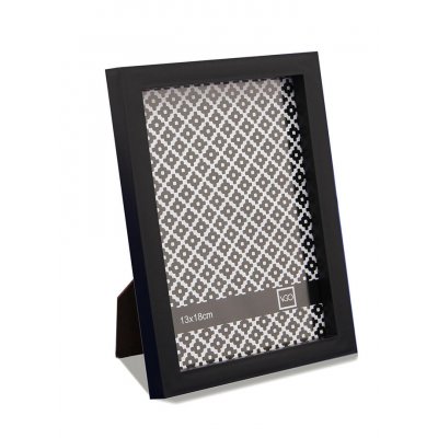 Marco para foto box fino 13*18 negro 6057