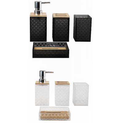 set de baño 4 pzas  BA3008 2 colores