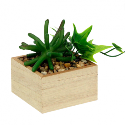 Planta artificial madera 