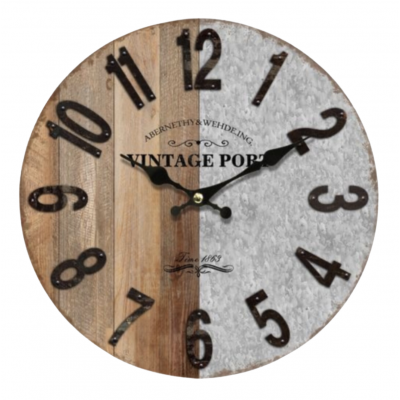 rewloj de pared 58 cm madera