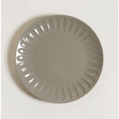 Plato labrado grey 27 1684 
