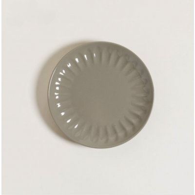 Plato labrado grey 21 dm 0809