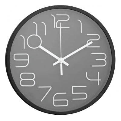 Reloj de pared classic gris 30' 3010