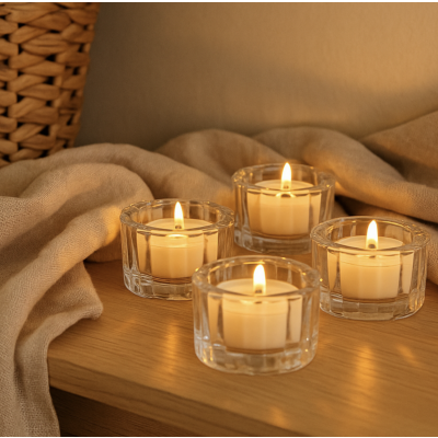 Porta velas rayas 3440