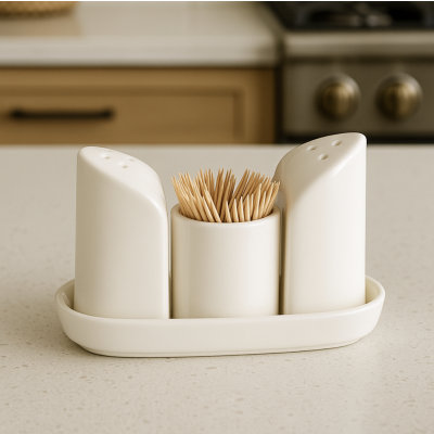 Set especiero x3 ceramico