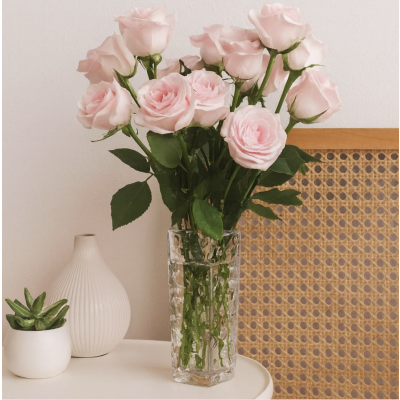 Florero de vidrio 15.5*6*5 cm 3031