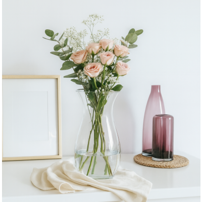Florero vidrio 30 cm