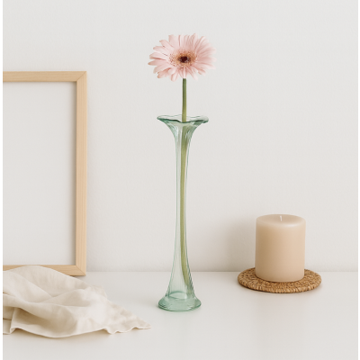 Florero de vidrio 20 cm