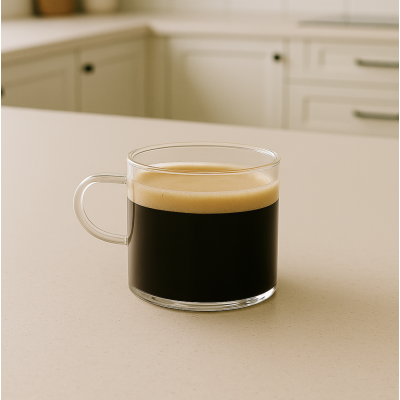 Taza de vidrio 120 ml 3105