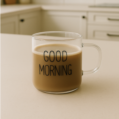 Taza de vidrio GM 200 ml 3049