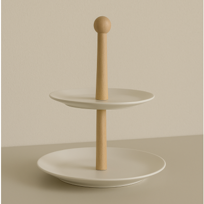 Expositor x2 madera 26 cm 5826