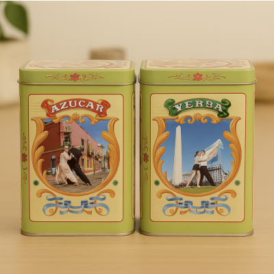 Lata yerba alta vertedora tango