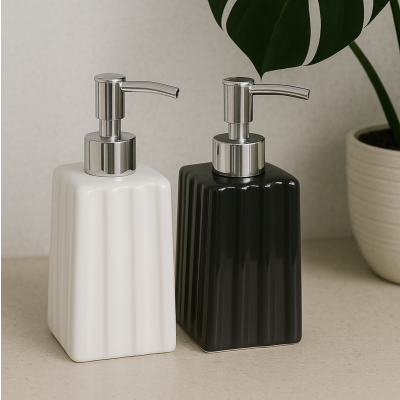 dispenser de jabon blanco 7372