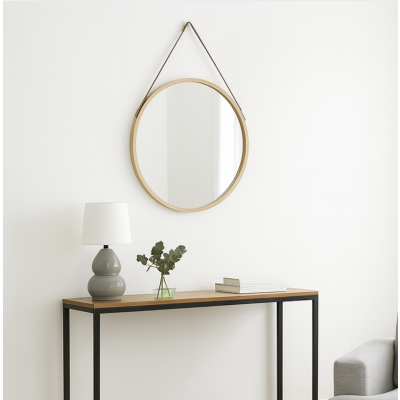 Espejo diseño bambu 30 cm B300