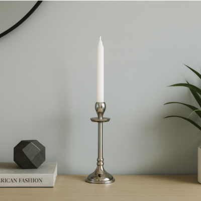 Candelabro nickel porta vela   30 4063