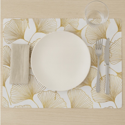 Individual ecocuero rectangular 30*40