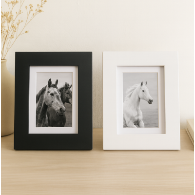 Marco para foto ancho paspartu 20*30 Blanco