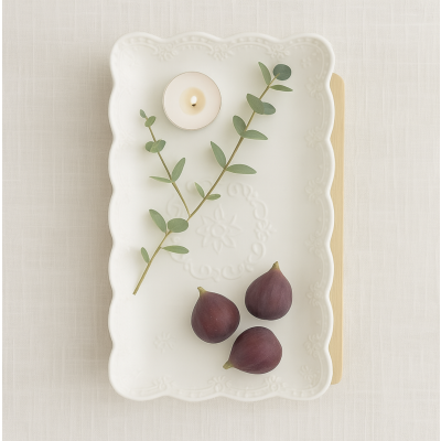 Bandeja Cerámica Butterfly 1476 S