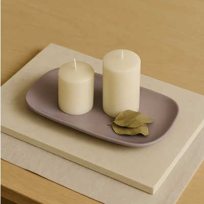 Bandeja plana Purple L