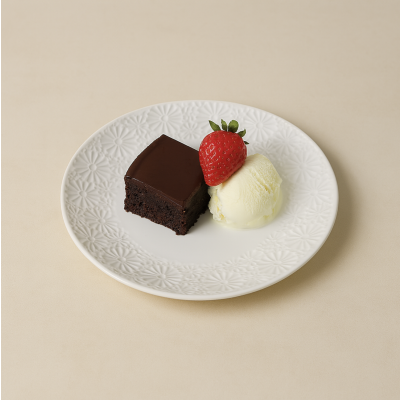 Plato para postre Margarita 22' 6A19