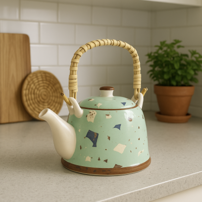 Tetera Manchitas mediana