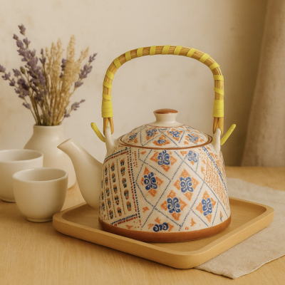 Tetera Cardenales mediana