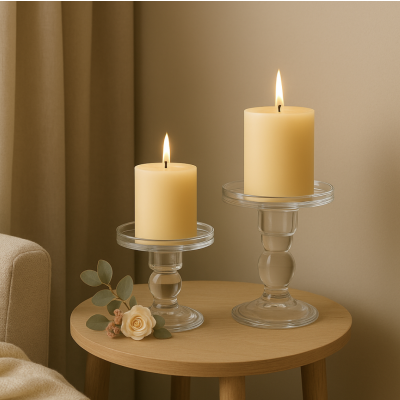 Candelabro vidrio Queen L 3516