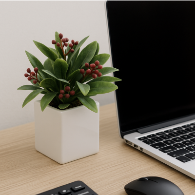 Planta artificial frutos 7*7*16 7052