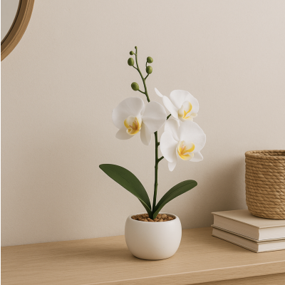 Planta artificial maceta Orquídeas 7061