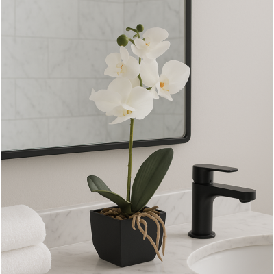 Planta artificial maceta Orquídeas 7078