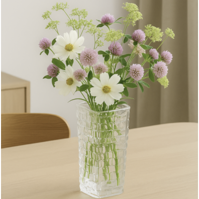 Florero de vidrio 15.5*6.5 3840