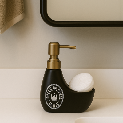 Dispenser de jabon paris negro 7068