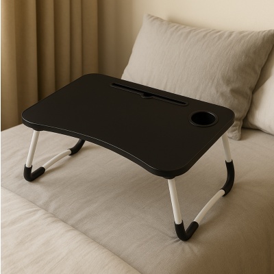 Mesa plegable 60*40 negro 8905