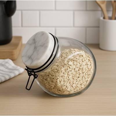 Frasco de vidrio 2 posiciones 2200 ml 0428