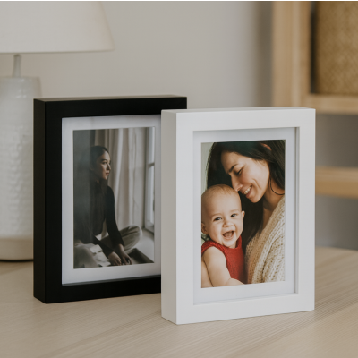 Marco para foto box ancho 15*21 blanco