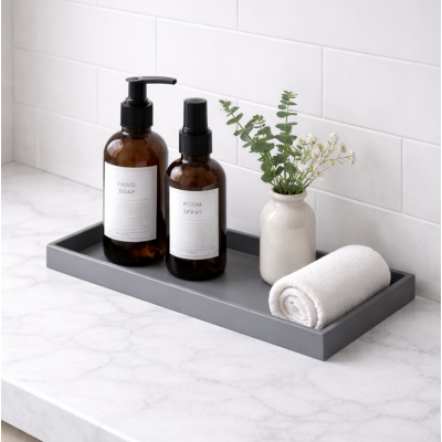 Bandeja MDF gris 12*28 2813