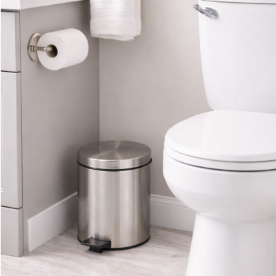 Cesto de basura acero 5 lts 