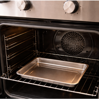 Bandeja de metal rectangular 