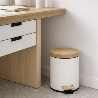 Cesto a pedal blanco 2100 ml 103