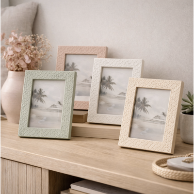 Marco para foto pastel 13*18 beige